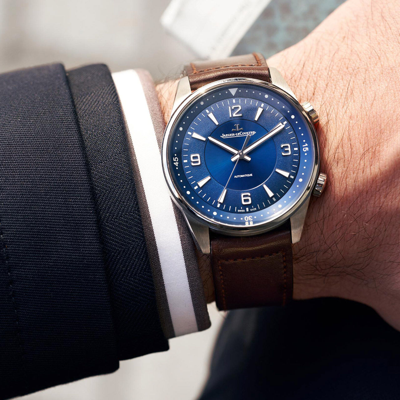 Jaeger LeCoultre Watch Polaris Automatic Steel